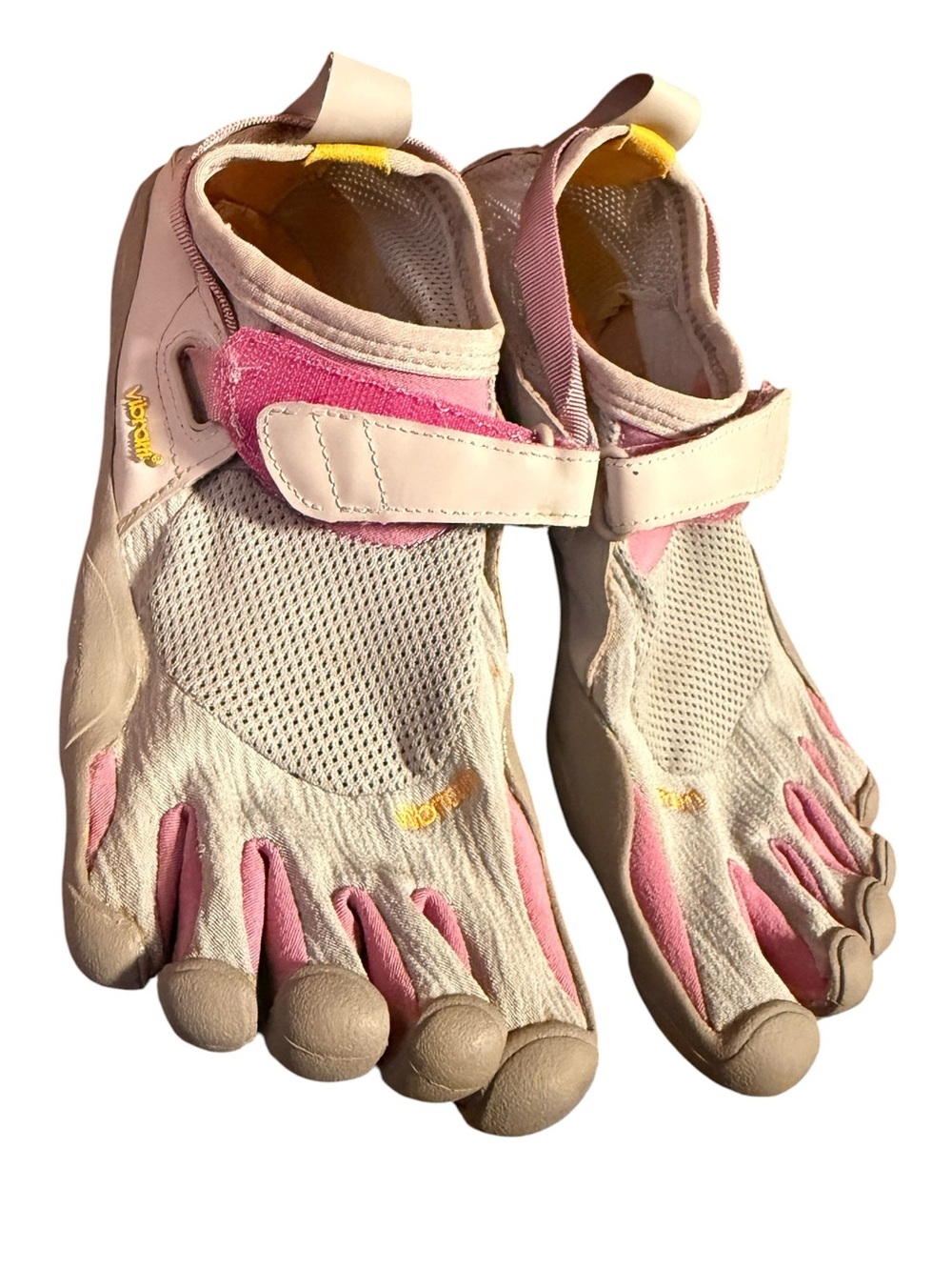 Vibram Fivefingers KSO 38 Womens Grey Fuschia W1459 Barefoot Shoes Outdoor Light